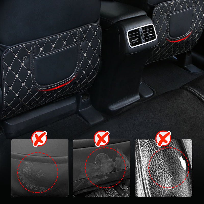 Car Seat Back Storage Pocket Anti-fouling Mat