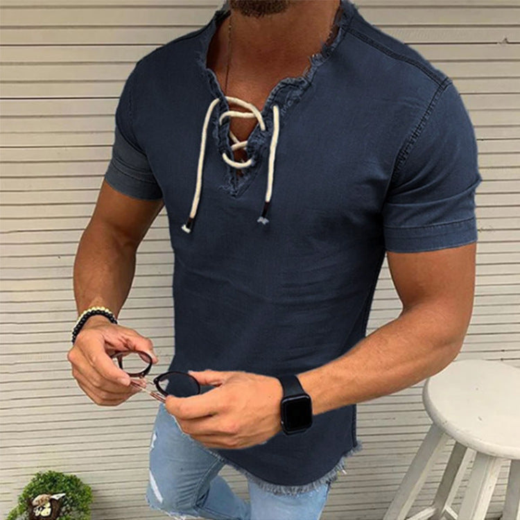 Men's Summer Denim Shirt