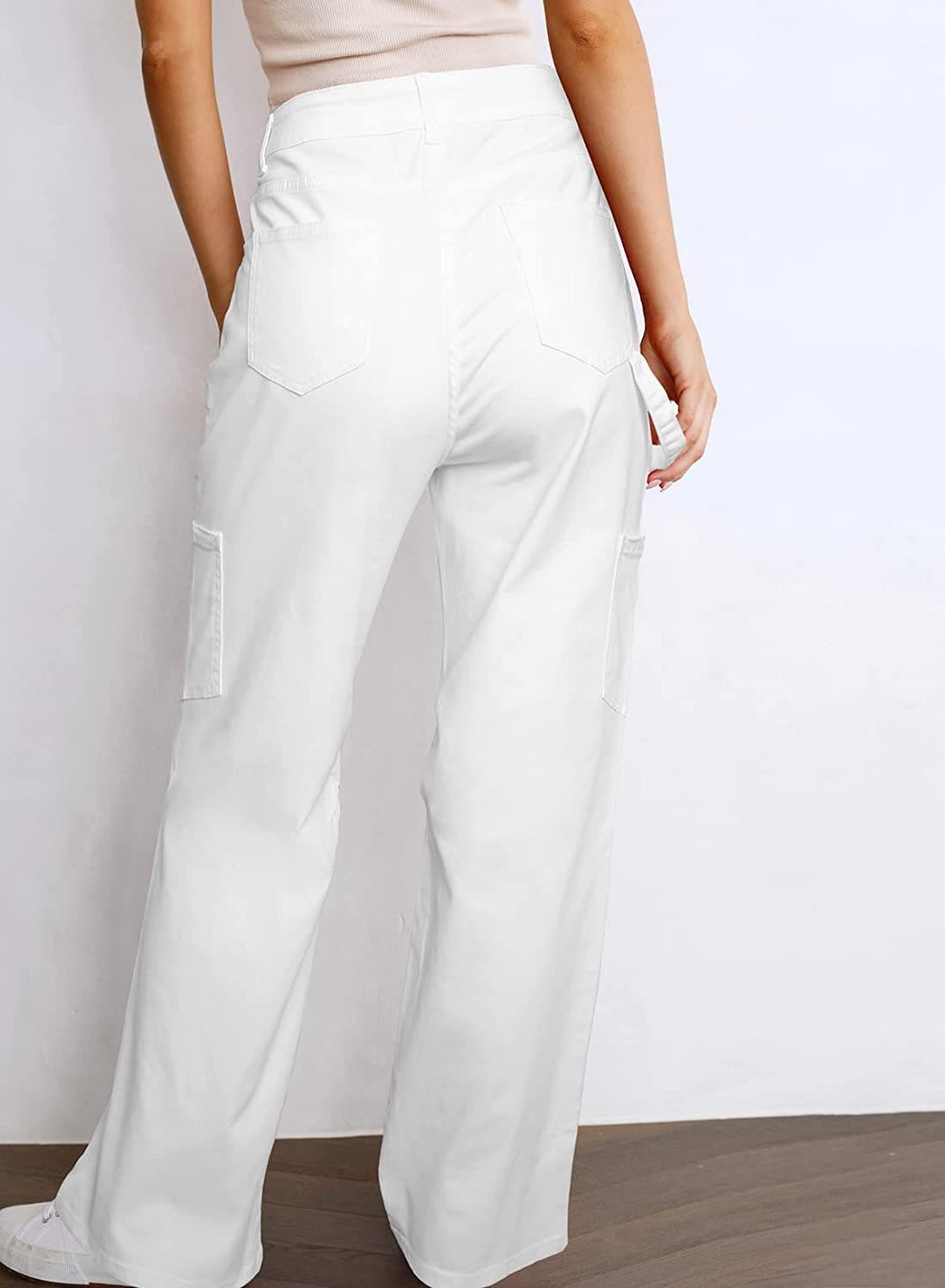 Baggy Low Rise Cargo Jeans