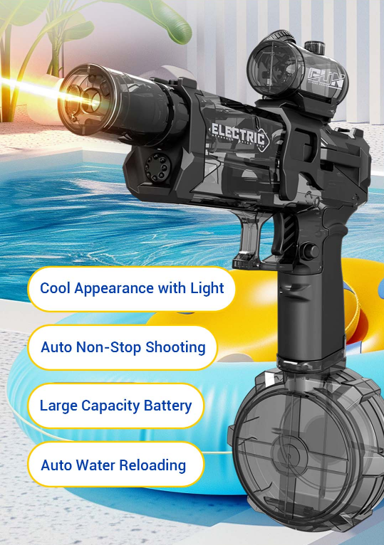🌊Summer Discount🔫💦Fast Mode Ice Explosion Pistol Water Gun