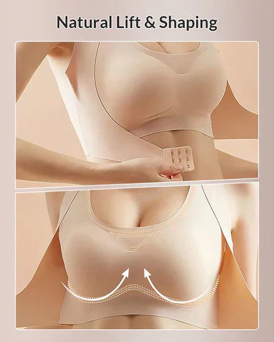 ⚡Front Closure Cross-Back Wireless Posture Bra