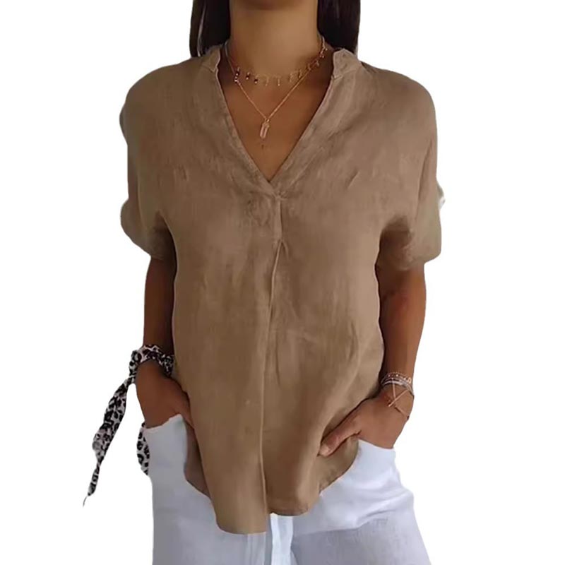 ✨2024 Summer New Arrivals✨Women’s Comfortable Casual V-neck Tops