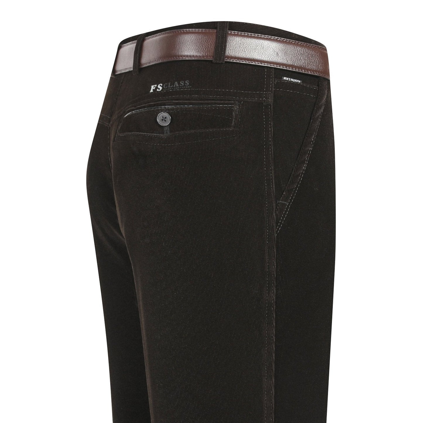 Men's Stretchy Corduroy Straight Long Pants