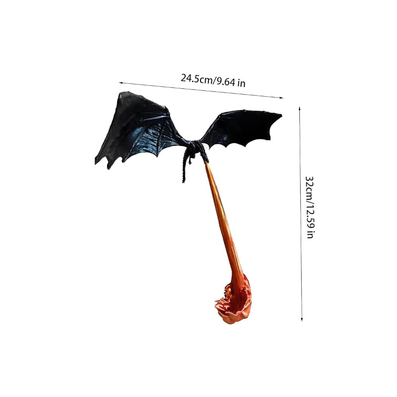 ๐๐ฅ Dragon Flame Decoration โ Realistic Flame Effect, PLA Silk Thread โ A Must-Have for Halloween Decor! Add 2+ Items for Discount ๐๐โจ