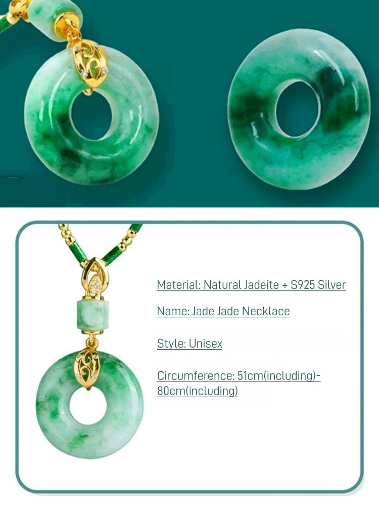 š„2025 HOT SALEš„ Hetian Jade Prayer Peace Buckle