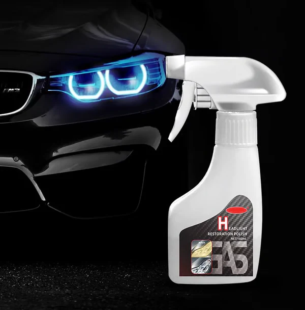🔥🚘Automotive Headlamp Restoration Fluid Kit