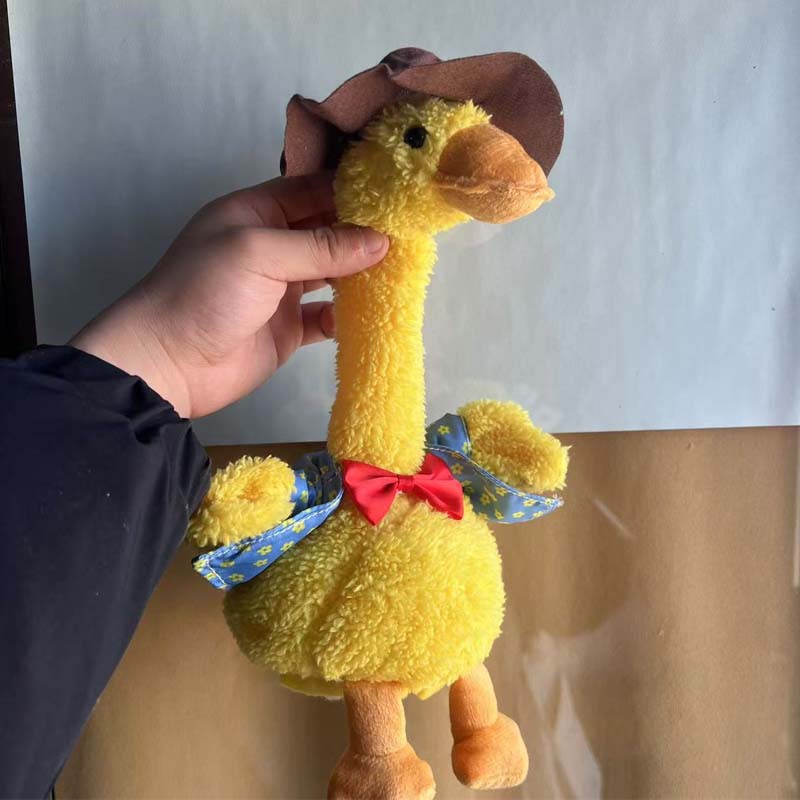 ⏳Time-Limited Special⏰Interactive Talking & Dancing Duck Plush Toy