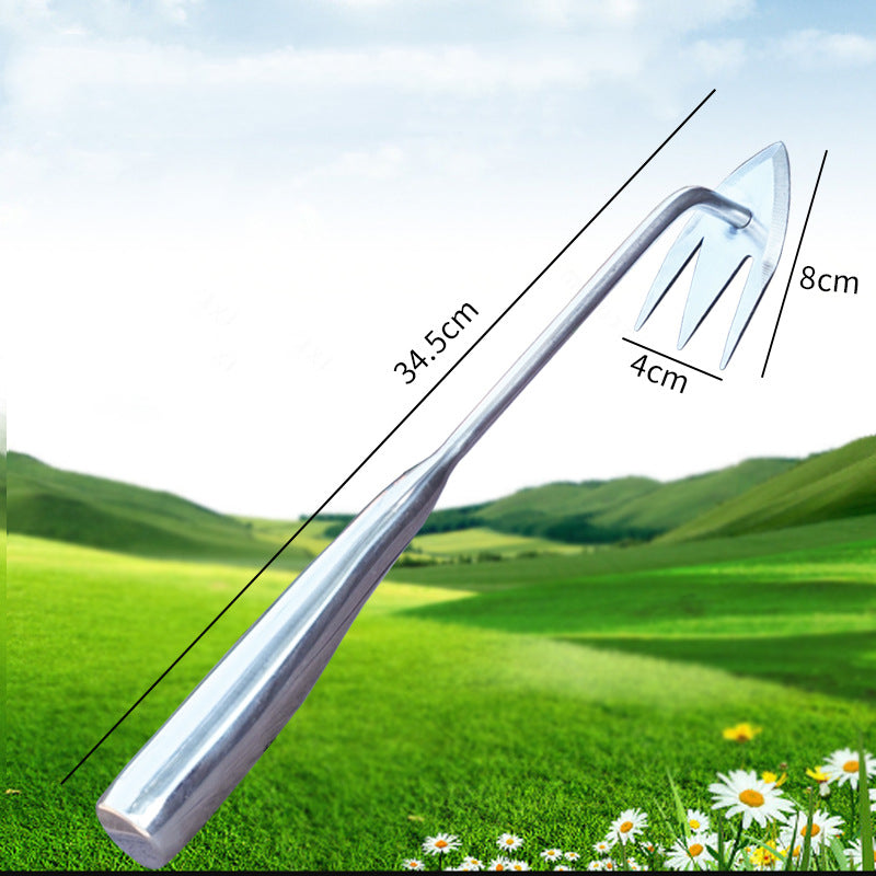 New Gardening Hand Stainless Steel Multifunctional Weeder Tools