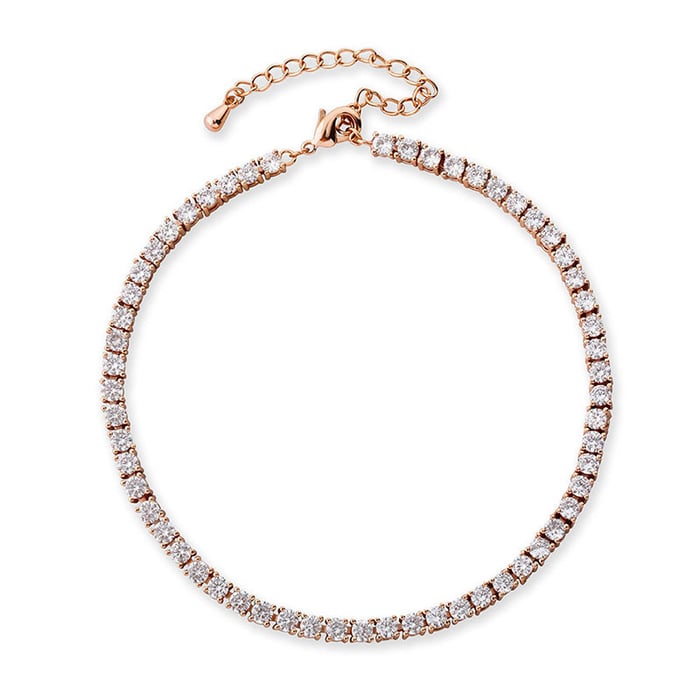 Last Day 57% OFF -'Crystal' Tennis Necklace + Free Bracelet