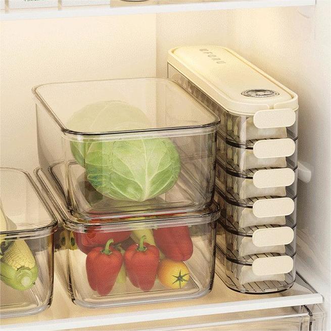 Dumpling Storage Containers With Lids