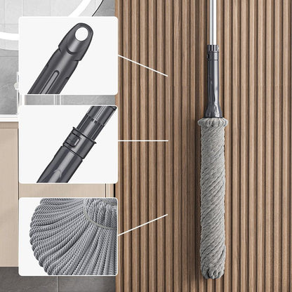 Super Absorbent Self-Wringing Mop with Long Handle