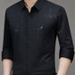 Men's Long Sleeve Wrinkle Resistant Shirt