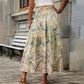 Women's Casual Printed Beach Long Skirt