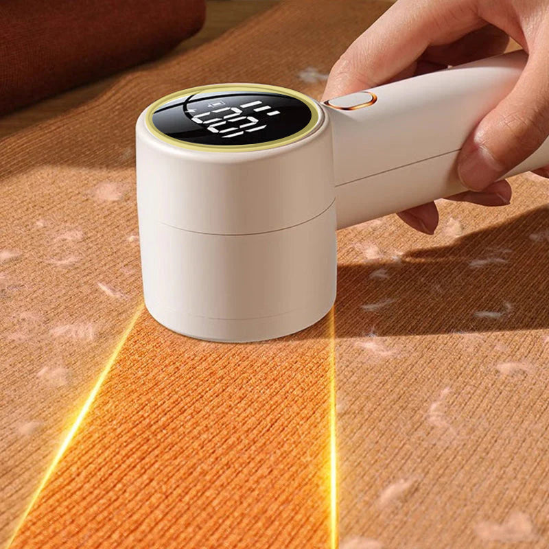 LED Display Electric Lint Remover with Blade