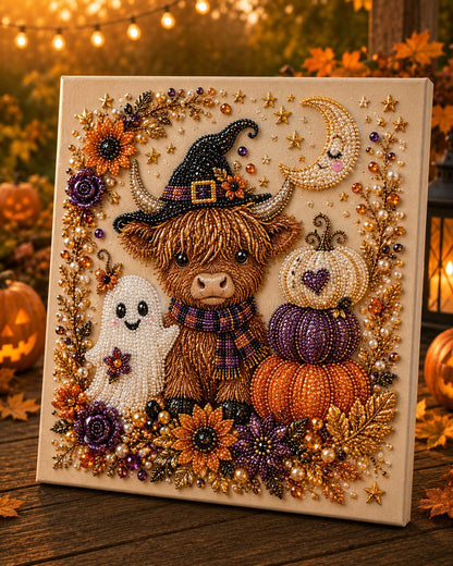 💎 Halloween Pearl Art DIY Kit – Turn Tiny Pearls into Spooky-Cute Magic 🎃✨