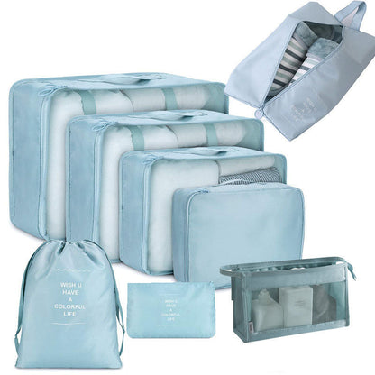 Set of 8 Travel Assortment Storage Bags