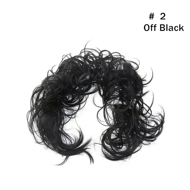 Scrunchie Messy Hair Bun Chignon Elastic Band Extension