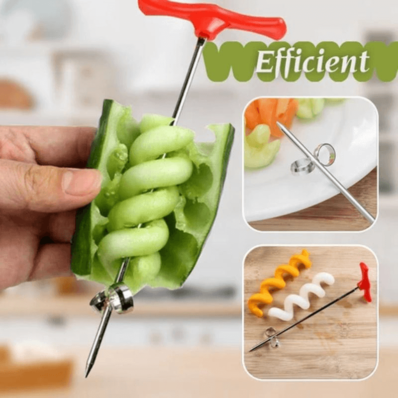 Vegetables Spiral Knife Carving Tool（50% OFF）