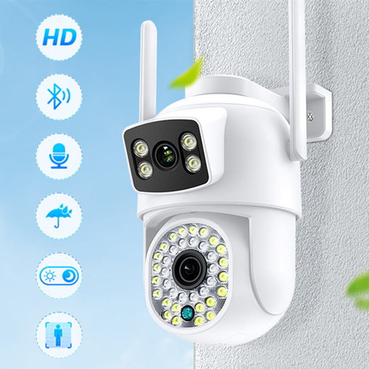 Dual Lens Auto Tracking HD Security Cameras