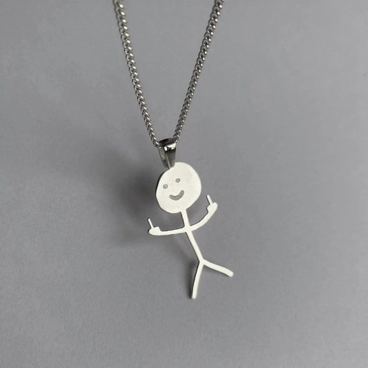 Funny Doodle Necklace