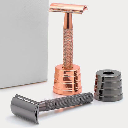 Classic Double-Sided Detachable Razor Set