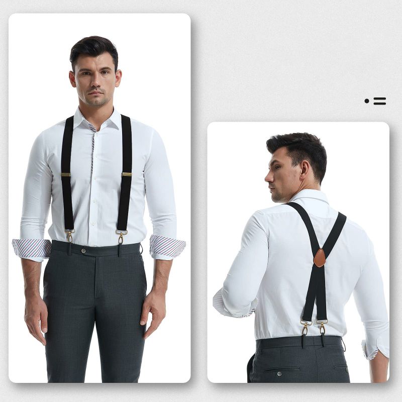 Universal X-Shaped High-Elastic Suspenders