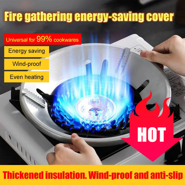 🔥Home Gas Stove Fire Gathering Energy-saving Cover