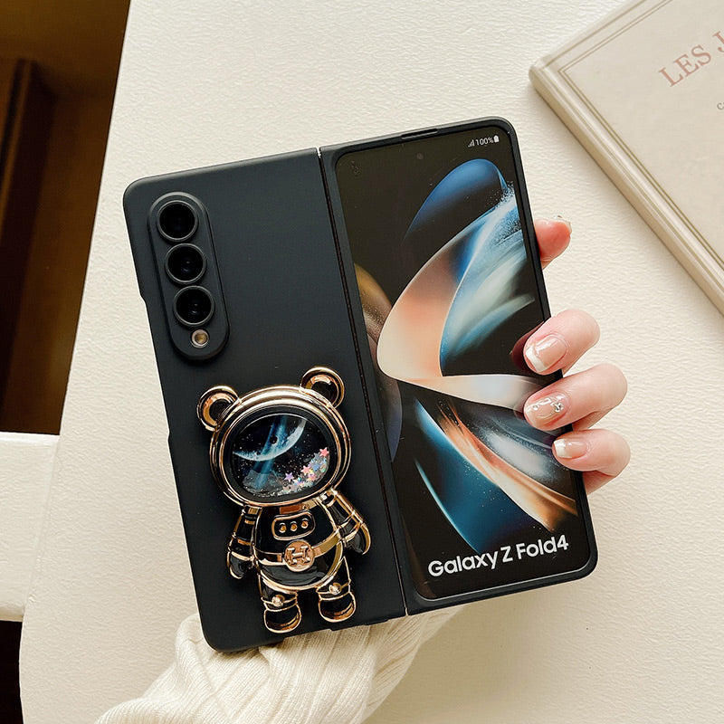 Cute Astronaut Case for Galaxy Z Fold Series