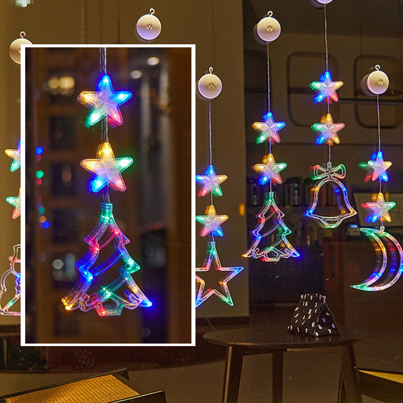 Special Gift - Christmas Ambiance Decorations Suction Cup LED Lights