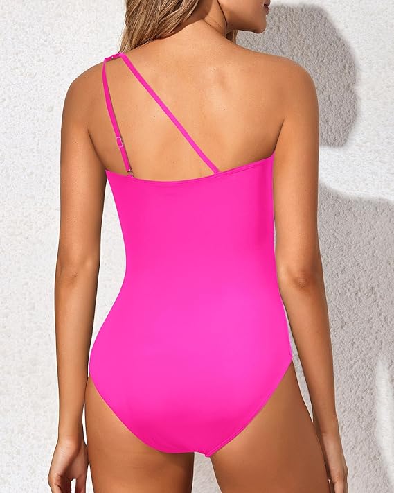 💖One Shoulder One Piece Swimsuit for Women👙