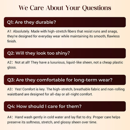 Value Bundle: 8D Oil-Sheen Rose Lace Stockings