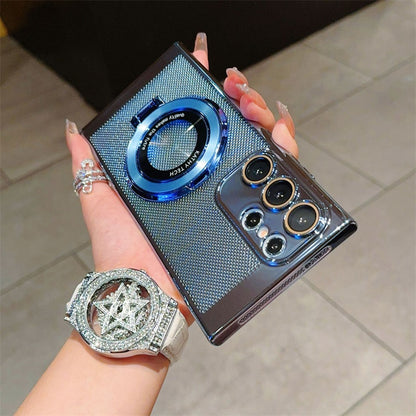 Phone Case with Magnetic Ring Stand for Galaxy Series