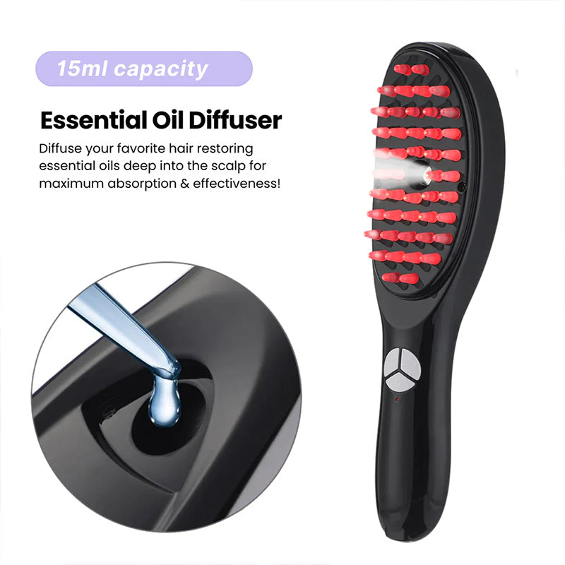 Electric Massage Comb - Soothe, Stimulate, and Reduce Fatigue
