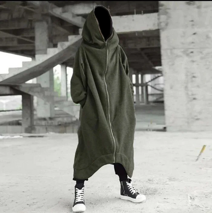 💥Unisex Long-sleeve Nazgul Long Coat With Hood