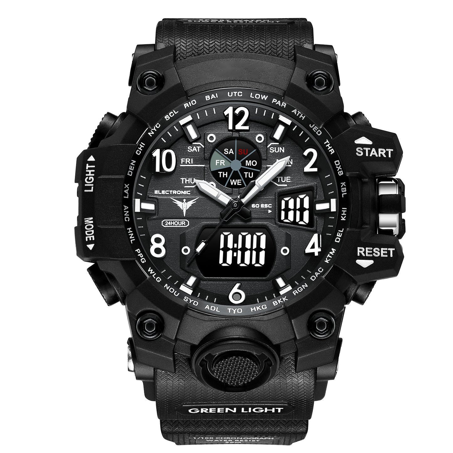 Men's Resin Sport Watch