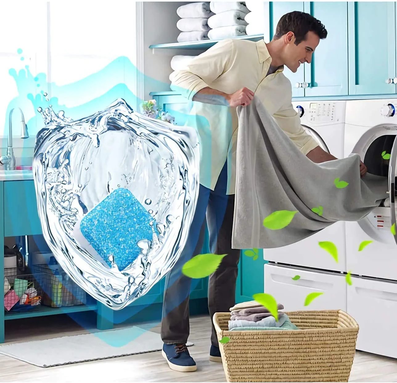 Washing Machine Deep Cleaner Tablets ( Buy 2 Get 3 FREE )