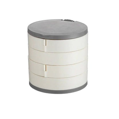 4 Layers Rotatable Jewelry Storage Box