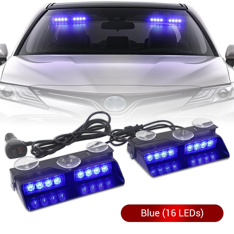 Windshield Suction Cup Strobe Warning Light for Vehicles🚗