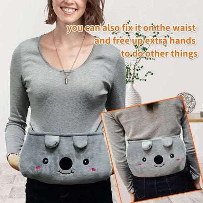 🎁Christmas Gift 🎄 Plush Hot Water Bottle Belt For Refilling