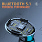 TWS BLUETOOTH 5.1 EARPHONES WATERPROOF CHARGING BOX