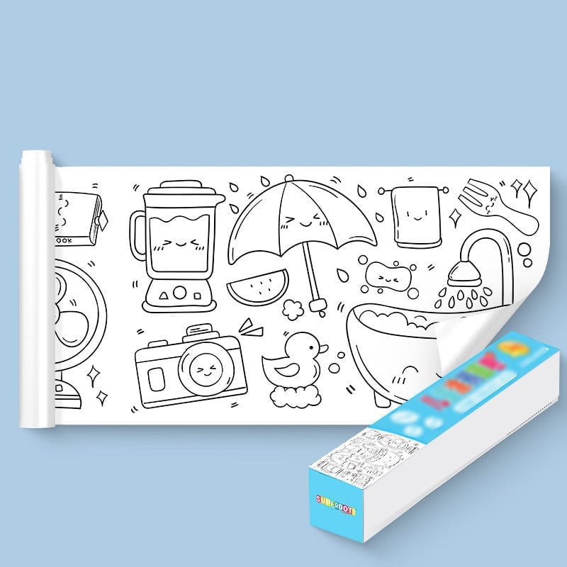 CHRISTMAS HOT SALE - Children's Drawing Roll