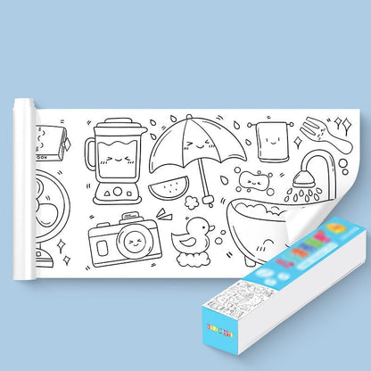 CHRISTMAS HOT SALE - Children's Drawing Roll