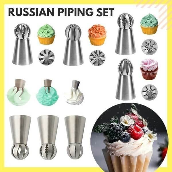 Stainless Steel Cream Framing Spout Baking Tool Set