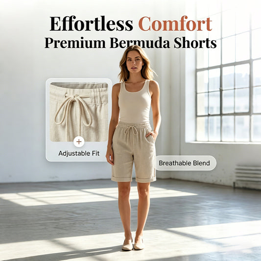 ⏳Time-Limited Special⏰Women's Casual Cotton Linen Capris