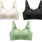 💖 Women's Seamless Wireless Push-Up Bra