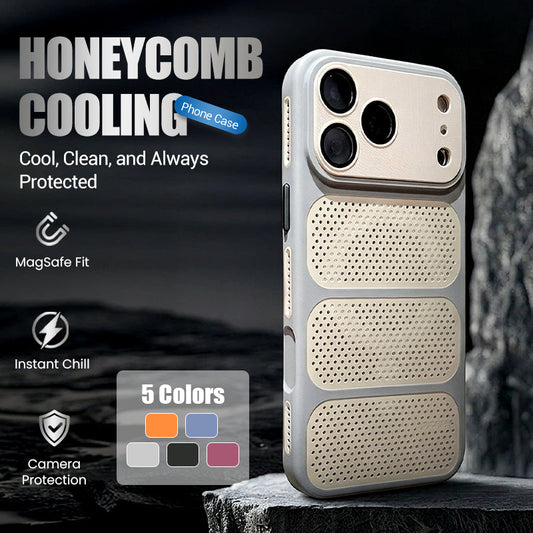 Breathable Honeycomb Vent MagSafe Phone Case