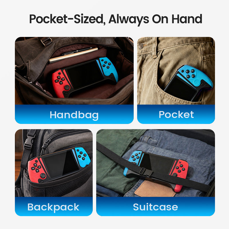 🔥 500-in-1 Large Screen Handheld Classic Game Console