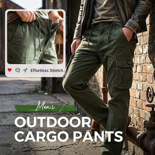Men's Cotton Cargo Tactical Pants