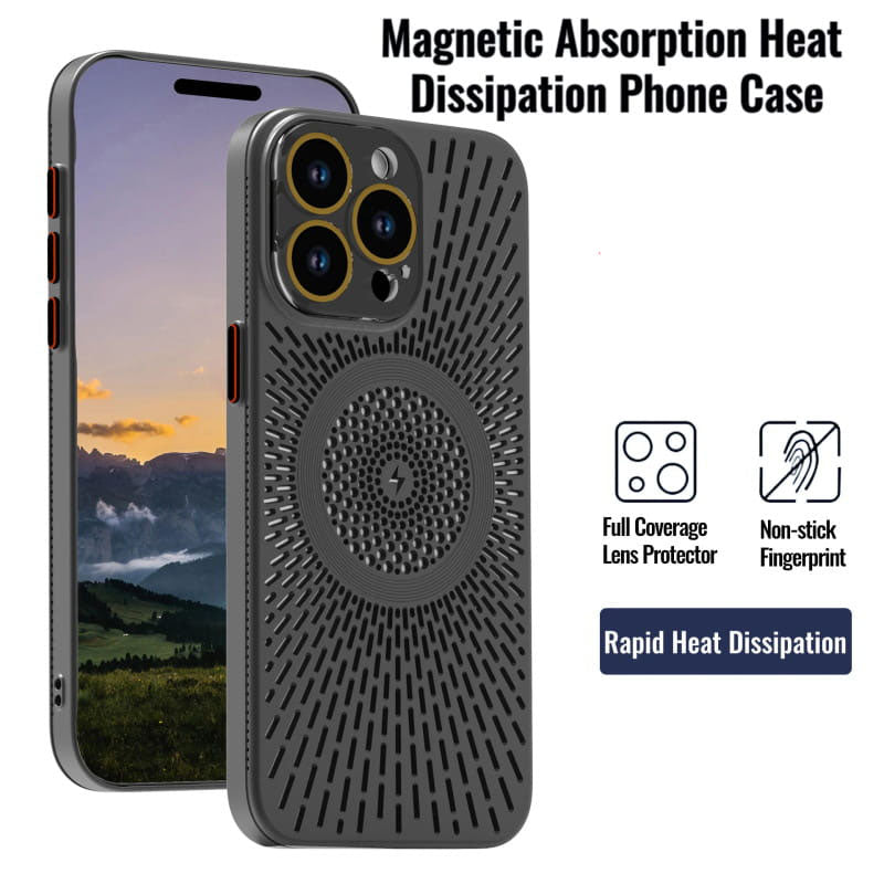 Breathable Cooling Mesh Phone Case for iPhone