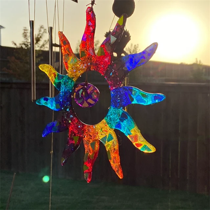 Rainbow Sun Ornament